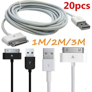 20Pcs 1M 2M 3M Usb Data Charger Cable Lead Voor Samsung Galaxy Tab 2 Tablet 7 ""8.9"" 10.1 P5110 Tab P1000