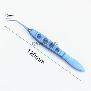 Titanium Akahoshi Prechopper Gebogen/Rechte Hoofd Oogheelkundige Tang Chirurgie Instrument