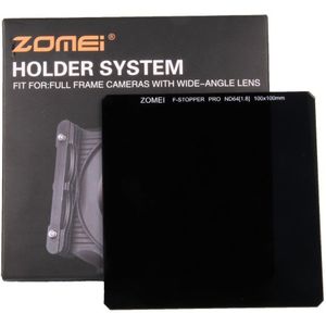 ZOMEI 100*100 MM Optische Glas Neutrale Dichtheid Vierkante Cokin Z filter ND1000 (3.0)/64 (1.8)/8/4/2