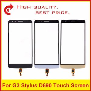 5.5 ""Voor Lg G3 Stylus D690N D690 Glas Lens Touch Screen Digitizer Sensor Outer Panel Black Tracking code