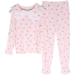 Modal Zwangere En Zogende Vrouwen Pyjama Lange Mouw Warme Kleding Voor Zogende Moeders Zwangere Vrouwen Pijama Lactancia