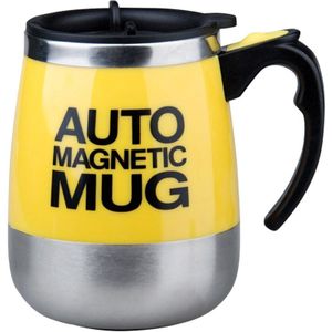 450Ml Auto Magnetische Mok Roestvrij Staal Zelf Roeren Koffiemok Automatisch Mengen Sap Melk Smart Shaker Koffie Cup