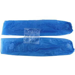 Blauwe Schoen Covers Non Slip Wegwerp Floor Protectors One Size 50Pairs Niet Giftig En Smaakloos Voorkomen Druppels Beschermen vuile