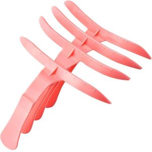 Micro Wenkbrauwpotlood Vormen Molding Sjabloon Heerser 4Pcs Microblading Wenkbrauw Heerser Makeup Tools Permanente Goedkope