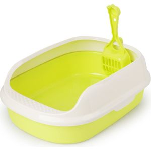 Wc Ondersteek Kattenbak Hond Lade Wc Supply Teddy Anti-Splash Hond Toilette Puppy Indoor Home plastic Zandbak Kat