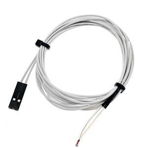 5 stks/partij 100K ohm NTC 3950 Thermistoren Sensoren met Kabel 3D Printers Onderdelen Temperatuur Deel Wit 1M Lijn accessoires