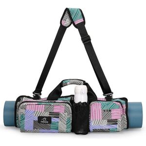 Grote Capaciteit Yoga Mat Tas Vrouwen Draagbare Schoudertassen Sporttassen Gym Fitness Sport Messenger Waterdichte Pilates Yoga Mat Tas