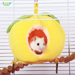 Warm Huisdier Huis Hangmat Voor Hamster Fruit Hangmat Cavia Bed Huis Klein Dier Nest Voor Knaagdieren/Cavia/Rat/Egel