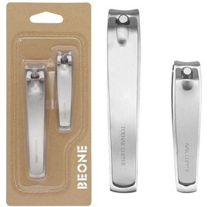 2 Stks/set Professionele Roestvrij Staal Nagelknipper Met Bestanden Nail Cutter Manicure Tangen Eelt Scheerapparaten Vinger Teen Nagel Gereedschappen