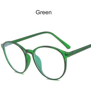 Mode Rondes Vrouwen Anti-Blauw Licht Bijziendheid Brillen Vintage Tr90 Plastic Brilmontuur Optische Computer Mannen Eyewear