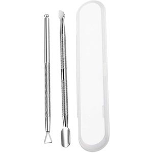 Nagellak Rvs Remover Accessoires Cuticle Dunschiller Schraper Verwijderen Gel Nagellak Remover Tool