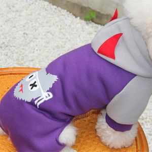 Huisdier Kleding Winter Hond Kleding Jumpsuit Jas Outfit Puppy Kostuum Kleine Hond Kleding Hoodie Yorkie Poedel Pommeren Huisdier Kleding