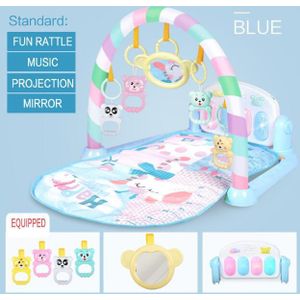 Baby Muziek Rack Speelkleed Kid Rug Puzzel Tapijt Piano Toetsenbord Zuigeling Playmat Vroege Onderwijs Gym Kruipen Gamepad Speelgoed gyh
