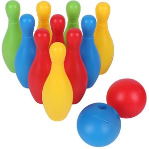 Kids Bowling Speelgoed Set Indoor Outdoor Bowling Games Geweldig Voor Jongens Meisjes Familie Entertainment 10 Pins En 2 Bowling ballen