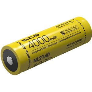 Nitecore 21700 Li-Ion Oplaadbare Batterij NL2140 4000Mah 3.7V Interne Batterij Voor Nitecre Led Zaklamp