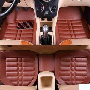 Auto Tapijt Voet Vloermatten Voor Ford Fusion Fiesta 2007 Focus Mk3 S-Max Kuga mk7 Explorer Doorvoer Automatten