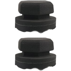 Band Dressing Applicator, 2 Pack Band Glans Applicator Dressing Pad - Perfect Voor Band Detaillering, duurzaam & Herbruikbare Foa