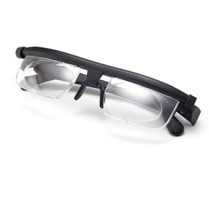 Isenghuo Verstelbare Leesbril Focus Bril Zoom Verstelbare Graden Leesbril Tr90 -400 _ + 400