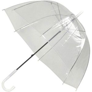 Opvouwbare Paraplu Grote Mode-accessoires Transparant Transparant Transparante Paraplu Wieden Decoratie Vrouwen Paddestoel Vormige