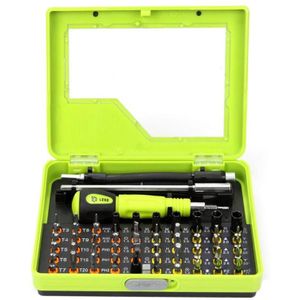 53 in 1 Multi-Bit Precision Torx Schroevendraaier Set Tweezer Flexibele Boor As Demontage Schroevendraaier Repair Open Tool Kit