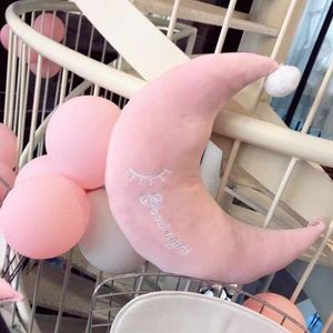 Mooie Sofa Kussen Ster Maan Kroon Wolken Pluche Rugleuning Hoofdsteun Woonkamer Meisje Nachtkastje Sofa Kussen Kussen