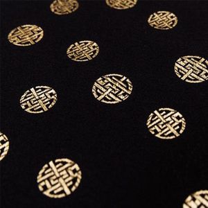 Jacquard Polyester Stof Brokaat Chinese Traditionele Betekenis Stof Voor Maken Mooie Portemonnee