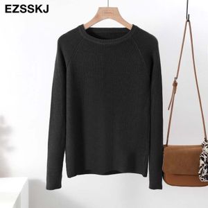 Casual Basic Herfst Winter Dikke Trui Vrouwen Met Lange Mouwen O-hals Zachte Gebreide Trui Truien Solid Vrouwelijke Jumper Top