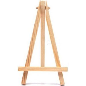 5Pcs 8*15Cm Mini Artist Houten Schildersezel Houten Bruiloft Tafel Card Stand Display Houder Voor Party Decoratie