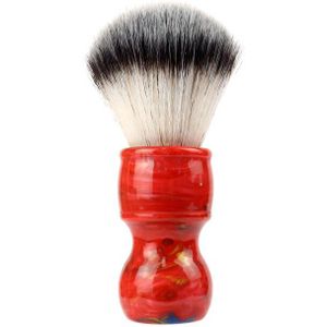 Resin Handvat Men&#39;s Scheerkwast Individualiteit Retro Barbershop Baard Care Tools