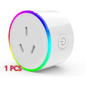 Smart Wifi Socket Wifi Smart Au Plug Met Timer Outlet Power Plug Power Monitor Afstandsbediening Voor Android/Ios telefoon App