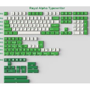Double Shot 173 Toetsen Cherry Profiel Gmk Clone Jamon//Aero/Marrs Groen Keycap Voor Gmmk Pro NJ68 Mechanische gaming Toetsenbord