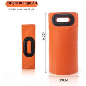 1Pc Folding Voet Inweken Emmer Draagbare Reizen Voet Inweken Zak Voet Wassen Emmer Thuis Voet Wastafel Reizen Draagbare tas