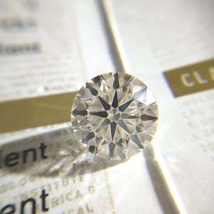 Moissanite 8mm IJ Kleur 2ct karaat Lab Diamond DIY materiaal Ronde Briljant Geslepen sieraden armband DIY materiaal Losse moissanite