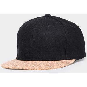 spring Autumn mix cotton unisex flat Wooden brim solid color casual outing street trend sunblock baseball cap