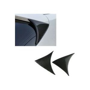 Rear Window Zwart Spoiler Wing Trim Carbon Fiber Voor Mazda 3 Axela Hatchback Praktische