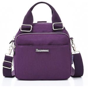 Multifunctionele Vrouwen Tas Dubbele Schoudertas Waterdichte Meisjes Handtassen Vrouwelijke Crossbody Tassen Nylon Messenger Bags