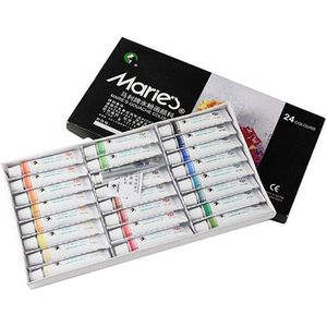 Maries 12/18/24/36 kleur art gouache set 12 ml reclame verf set