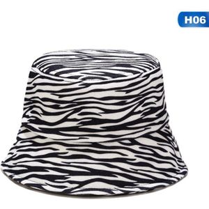 Wollen Doek Koe Patroon Luipaard Print En Zebra Print Visser Hoed Voor Mannen En Vrouwen Outdoor Leisure Emmer Hoed