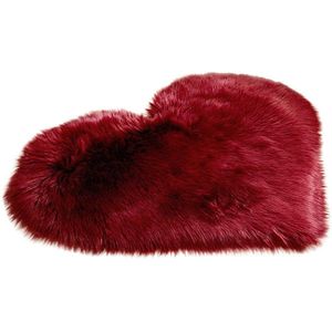 Wol Imitatie Schapenvacht Tapijten Faux Fur Non Slip Slaapkamer Shaggy Tapijt Woonkamer Matten Tappeto Cucina Ronde Tapijt Alfombras # W