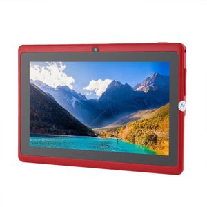7 Inch Refurbished Q88 Quad-Core Wifi Tablet Zeven-Inch Usb Voeding 512Mb + 4Gb duurzaam Praktische Tablet Rood