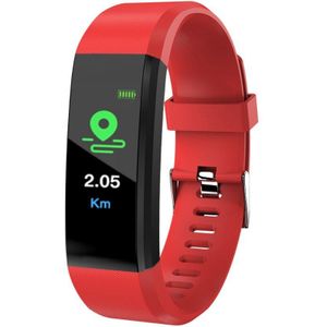 ID115 Plus Kleurenscherm Hartslag Bloeddrukmeter Fitness Smart Armband