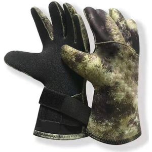 Myledi 3mm Neopreen Camouflage Duiken Handschoenen Onderwatervissers Zwemmen Duiken Handschoenen Volwassen Mannen vrouwen Winter Warm Houden Handschoenen