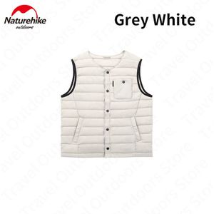 Naturehike Winter Ultralight Bodywarmer 90% Ganzendons Verdikking Warm Houden Outdoor Wandelen Camping Down Mouwloze Jas 750FP