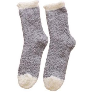 Women's Fluffy Long Socks Thicken Winter Sleeping Women Cold Weather Snow Days Warm Fur Fleece Floor Socks