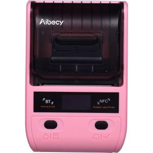 Draagbare 58Mm Thermische Printer Usb Nfc Bluetooth-Compatibele Printer Express Label Printer Voor Pakket Labels
