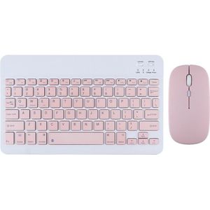 10 Inch Draadloze Toetsenbord En Muis Voor Ipad Xiaomi Huawei Tablet Mini Bluetooth-Compatibel Toetsenbord Voor Computer Telefoon Laptop