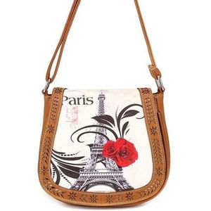 Mode Eiffeltoren Stijlen Vrouw Lederen Messenger Bags Vintage Schoudertassen Luxe Vrouwen Shell Tas Bolsa Feminina WW