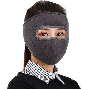 Mannen Vrouwen Winter Warm Masker Fleece Oorbeschermers Rijden Ski Snowboard Half Gezichtsmasker Winddicht Stofdicht Outdoor Fietsen Masker