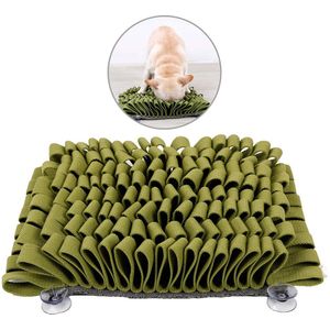 Huisdier Snuffle Mat Bite Slip Hond Snuiven Pad Katoen Deken Huisdier Kat Hond Training Trage Voedsel Kom Nosework Snuffle Deken