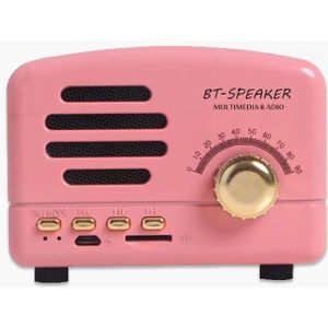 Acekool Retro Draagbare Mini Bluetooth Speaker Draadloze Speakers Super Bass Muziek Luidsprekers Ondersteuning Tf Card Fm Radio R57